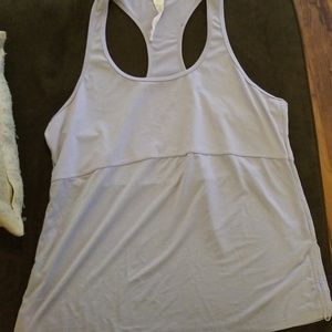 Light purple Fabletics Workout Tank